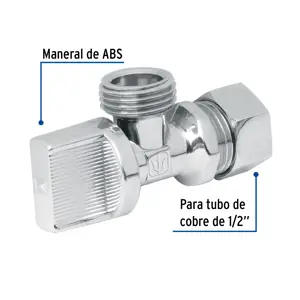 Llave angular de 1/2