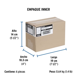 Foset Llave angular de 1/2