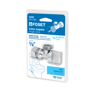 Foset Llave angular de 1/2
