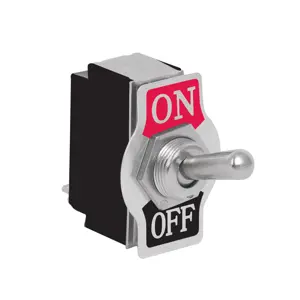 46442 / APAL-2 Interruptor de palanca, 2 tornillos, Volteck