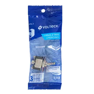 46443 / APAL-3 Interruptor de palanca, 3 tornillos, Volteck