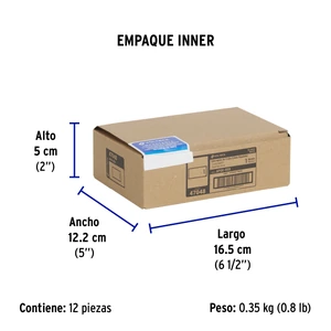 Volteck Interruptor de 3 vías, 1 módulo, línea Española,color blanco
