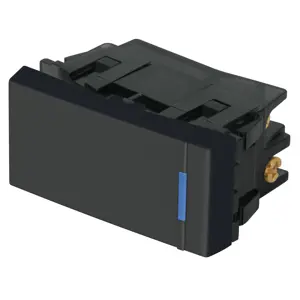 47988 / APSE-EEN Volteck Interruptor de 3 vías, 1 módulo, línea Española,color negro