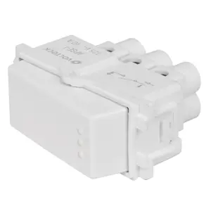 48132 / APSE-IB Interruptor sencillo, línea Italiana, color blanco, Volteck