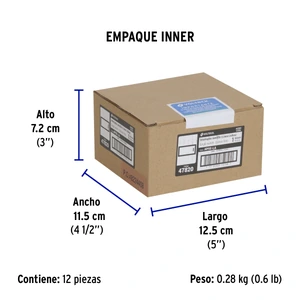 Volteck Interruptor sencillo acero inox de 1 módulo, línea Lisboa