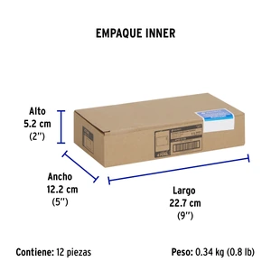 Volteck Interruptor sencillo 1.5 módulos,línea Española,color blanco