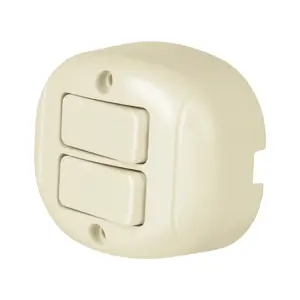 47355 / APSO-D Interruptor de sobreponer dúplex, Volteck