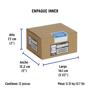 Volteck Interruptor para timbre blanco de 1.5 módulos, línea Lisboa