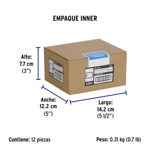 Volteck Interruptor para timbre negro de 1.5 módulos, línea Lisboa