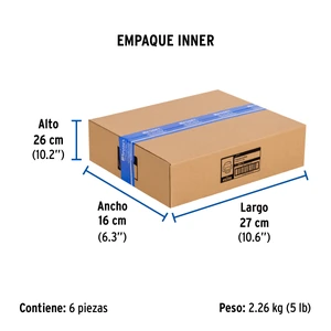 Portavaso cepillero metálico con vaso de vidrio, Foset Aqua
