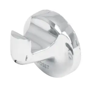 49399 / AQA-73 Gancho sencillo metálico para toalla, Foset Aqua