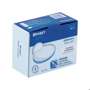 49404 / AQA-74 Jabonera metálica, Foset Aqua