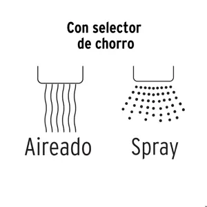 Foset Cuello flexible para mezcladora de fregadero, cromo, Aqua