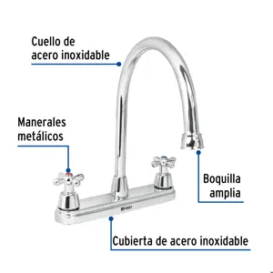 Foset Mezcladora fregadero 8