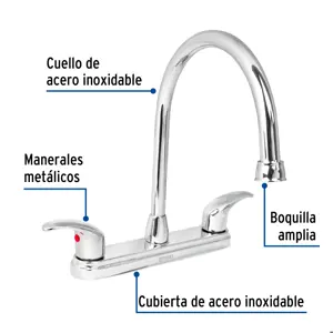 Foset Mezcladora fregadero 8
