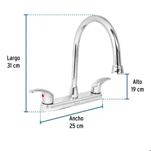 Foset Mezcladora fregadero 8