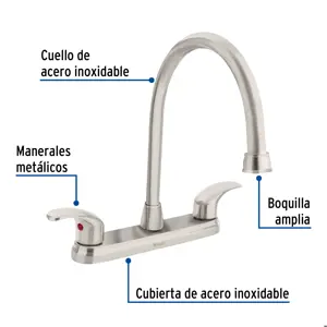 Foset Mezcladora fregadero 8