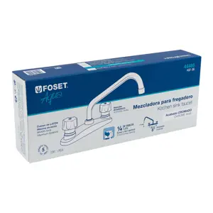 44480 / AQF-86 Foset Mezcladora fregadero 8