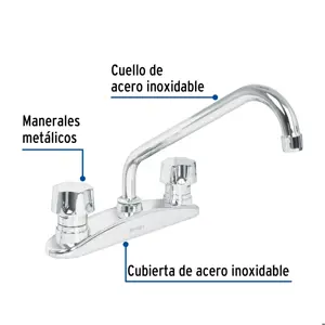Foset Mezcladora fregadero 8