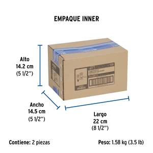 Foset Juego 2 llaves individuales para lavabo, cromo, cruceta,AQUA