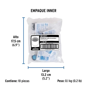 Aireador conexión hembra para cuello de mezcladora, Foset