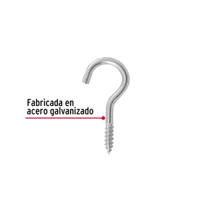 Blíster con 10 armellas abiertas de 18 x 50, Fiero
