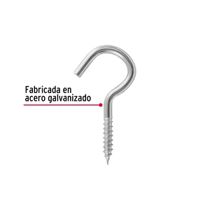 Blíster con 4 armellas abiertas de 21 x 80, Fiero