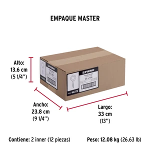 Bolsa con 72 armellas cerradas de 22 x 100, Fiero