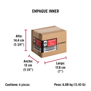 Bolsa con 1 kg de arandelas planas de 7/16