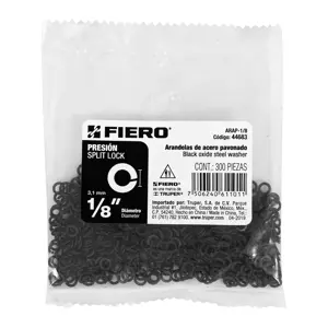 44683 / ARAP-1/8 Bolsa con 300 arandelas de presión de 1/8