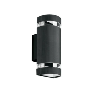 45408 / ARB-210S Arbotante exterior con 2 spots, lámparas no incluidas, negro