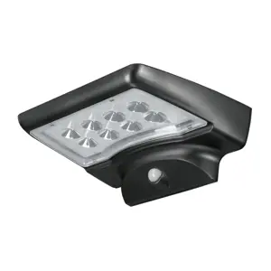 49073 / ARB-704L Arbotante solar LED 4 W con sensor de movimiento, Volteck