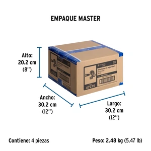 Volteck Arbotante negro c/sensor movimiento, lámparas no incluidas