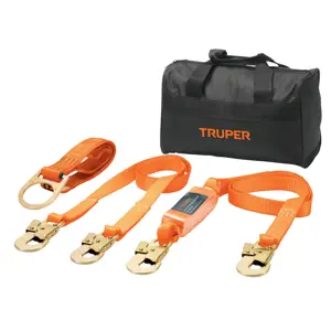 100889 / ARN-KIT-3 Kit contra caídas con arnés de tres anillos, Truper
