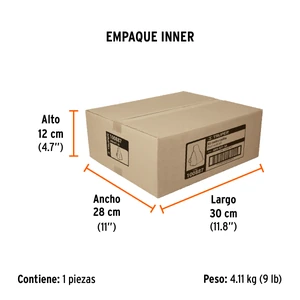 Kit contra caídas con arnés de tres anillos, ANSI, Truper