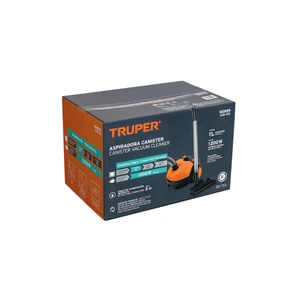 Aspiradora canister 1.2 L, Truper