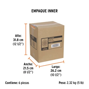 Aspersor base metálica, con 8 funciones, Truper