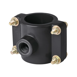 40712 / ATD-2 Abrazadera para toma domiciliaria PP 2' x 1/2', Foset