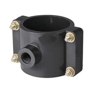 40714 / ATD-3 Abrazadera para toma domiciliaria PP 3' x 1/2', Foset