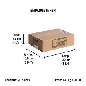 Bolsa con 10 abrazaderas 1/2