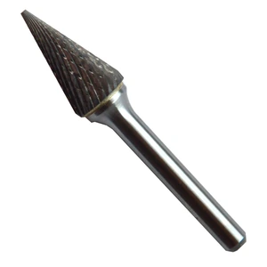 Lima rotativa, tipo SM-5, de 12.7 x 22.2 x 6.4 mm para desbaste pesado