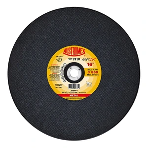 AUSTROMEX-1310 / 1310 Disco abrasivo para cortar o ranurar metal de 400 x 3.5 x 25.40 mm