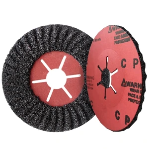 Disco abrasivo semiflexible de carburo de silicio, grano