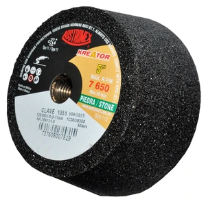 Copa abrasiva de 125 x 50 x 15.9-11 mm para desbaste, pulido y acabado medio