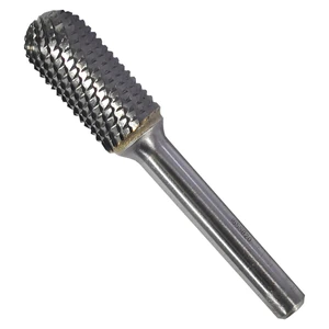 Lima rotativa de carburo de 12 x 25 x 6.4 mm para desbaste de madera.