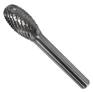 Lima rotativa de carburo de 12 x 20 x 6.4 mm para desbaste de madera.
