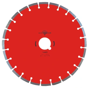 Disco de diamante de 350 x 3.5 x 50 mm para corte de cantera suave