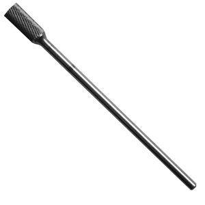 Lima rotativa, tipo para desbaste pesado de materiales como acero al carbón, acero inoxidable, soldadura y fundición