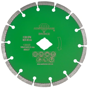 AUSTROMEX-1548 / 1548 Disco de diamante de 180 x 2.2 x 22.23 mm para corte de granito y otras piedras duras