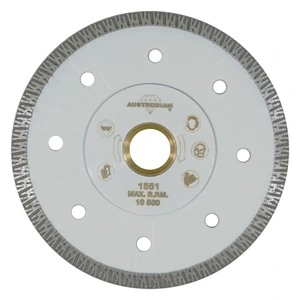 Disco de diamante de para corte de cerámica súper densa